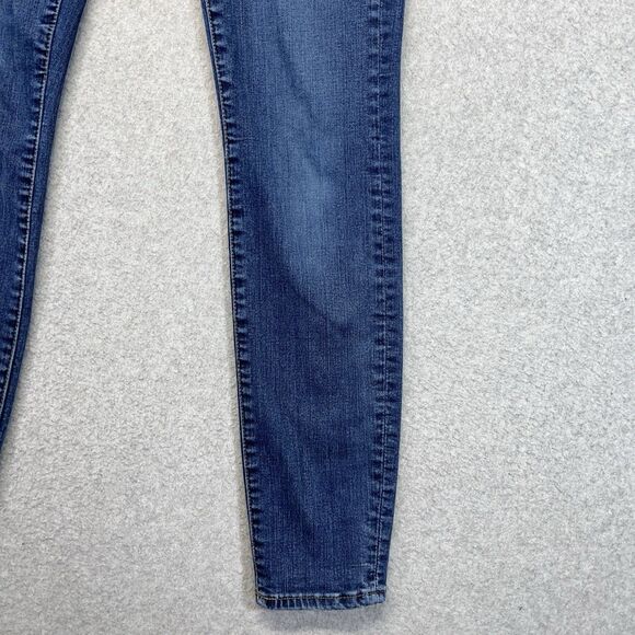 Madewell Jeans Women’s 26 Curvy High Rise Skinny Medium Wash Denim - Picture 4 of 16